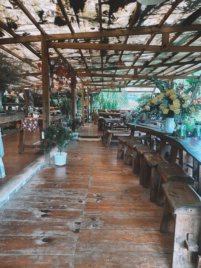 Một góc khu sinh hoạt chung