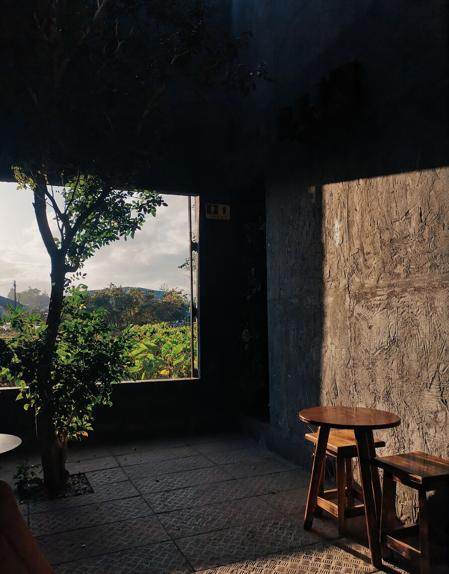View khu sau của T.Roaster là 1 cách đồng rất thoáng.