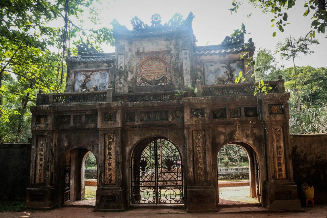 Cổng chùa Từ Hiếu (ảnh st)