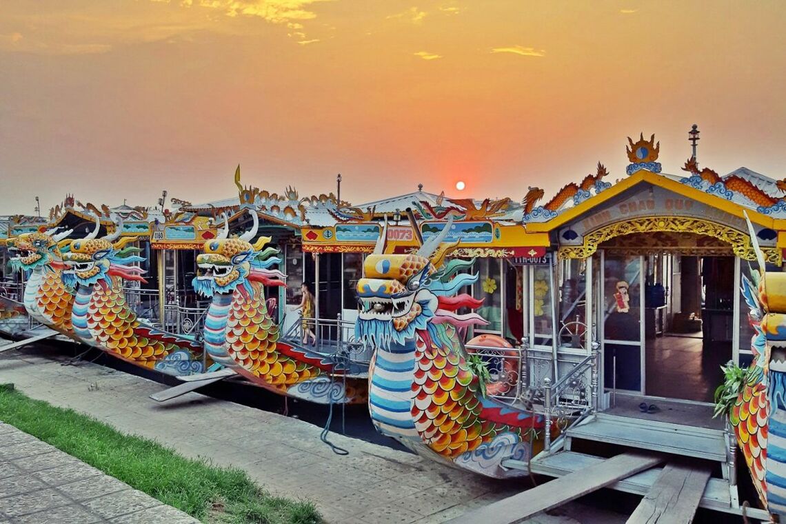 Bến thuyền du lịch Tòa Khâm (ảnh st)