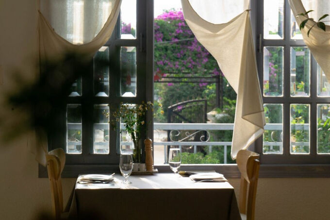 1 góc xinh xắn ở nhà hàng