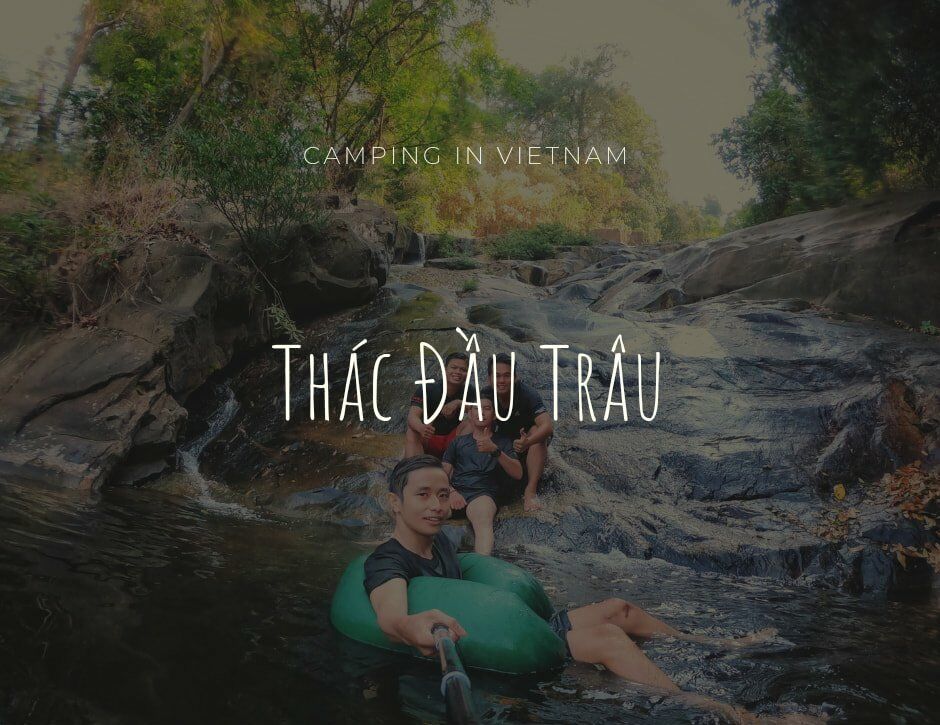 Cắm trại thác đầu trâu