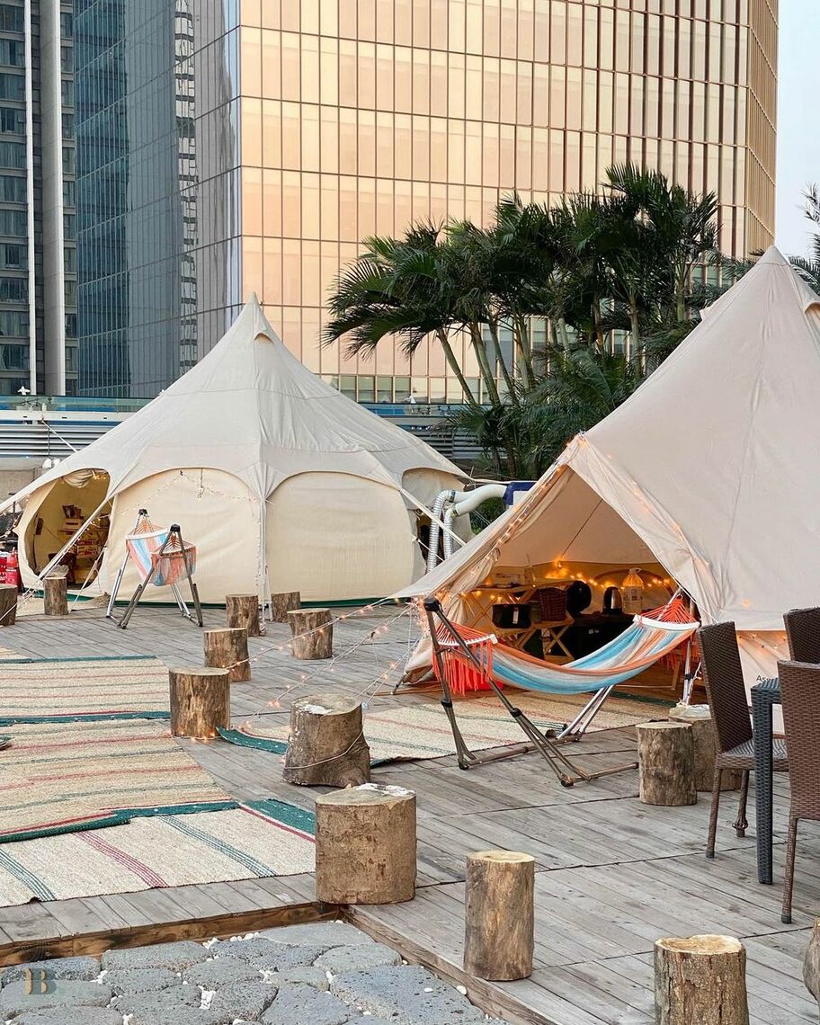 Ảnh: FB Glamping Lotte Center Hà Nội
