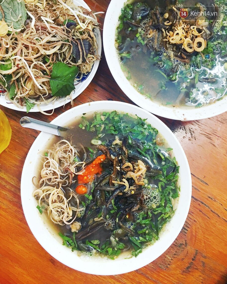 Miến lươn (Ảnh: Kênh 14.vn)