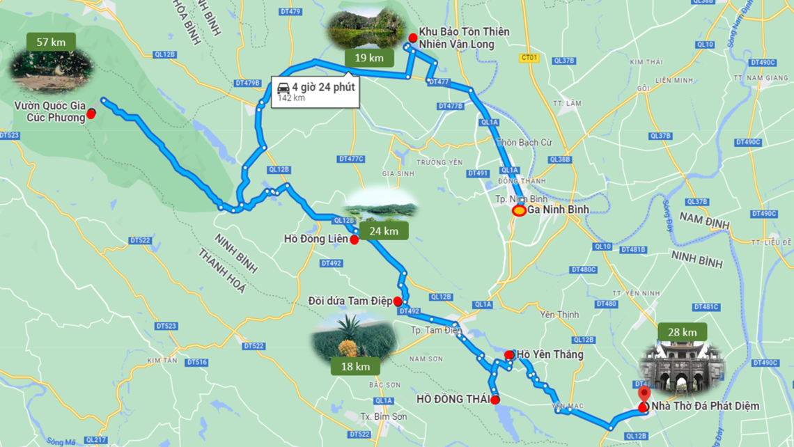 Bản Đồ Du Lịch Tràng An