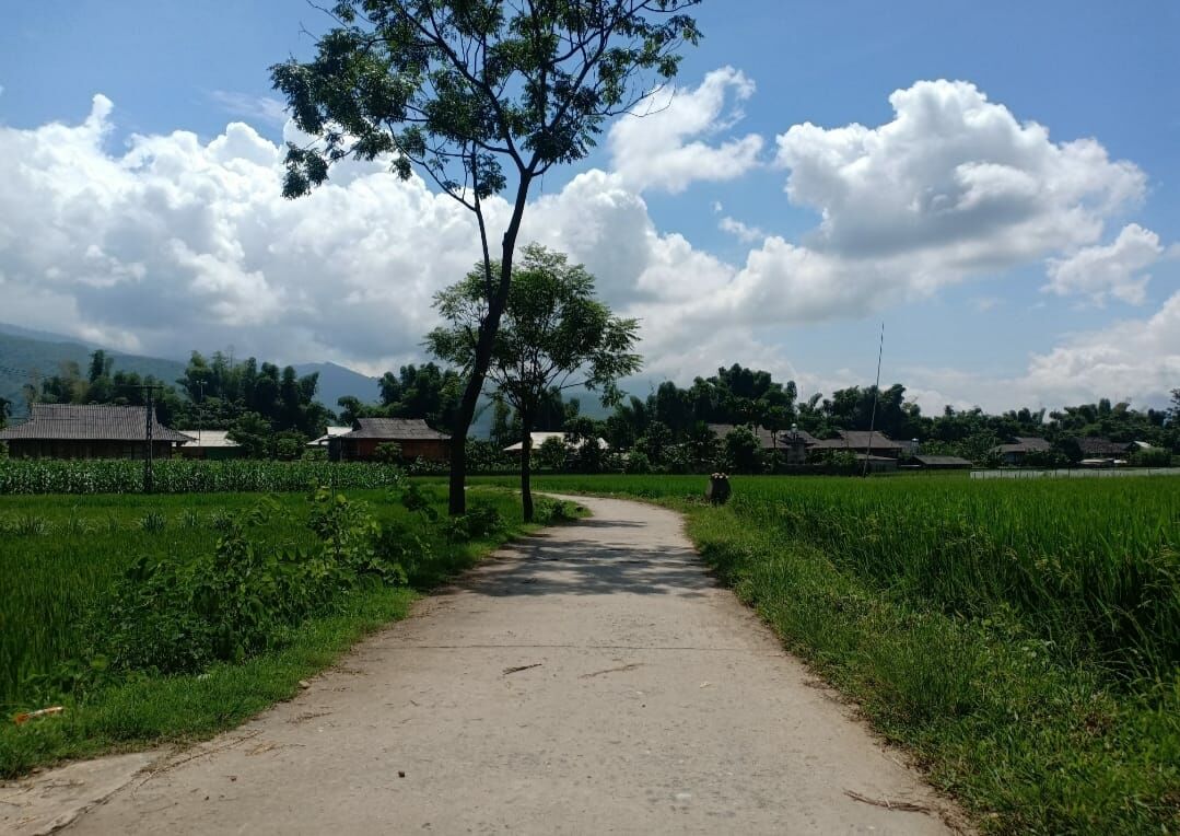Bản Sà Rèn (Ảnh: fb. Loan Hoàng)