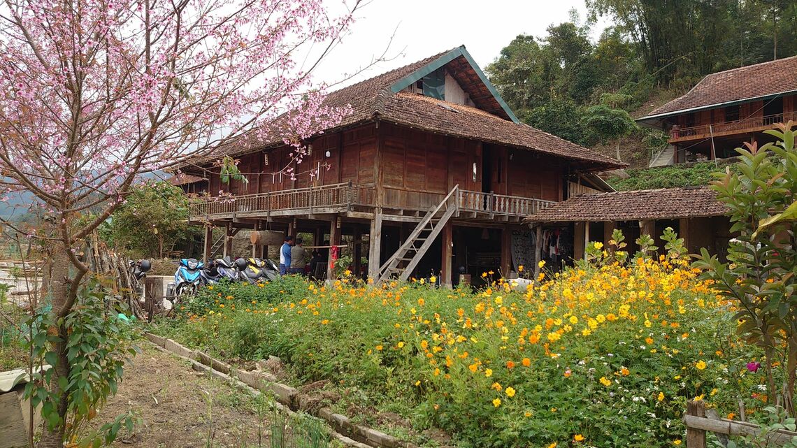 Nơi sinh sống của đồng bào tại A Pa Chải (Ảnh: fb. Ant Travel)