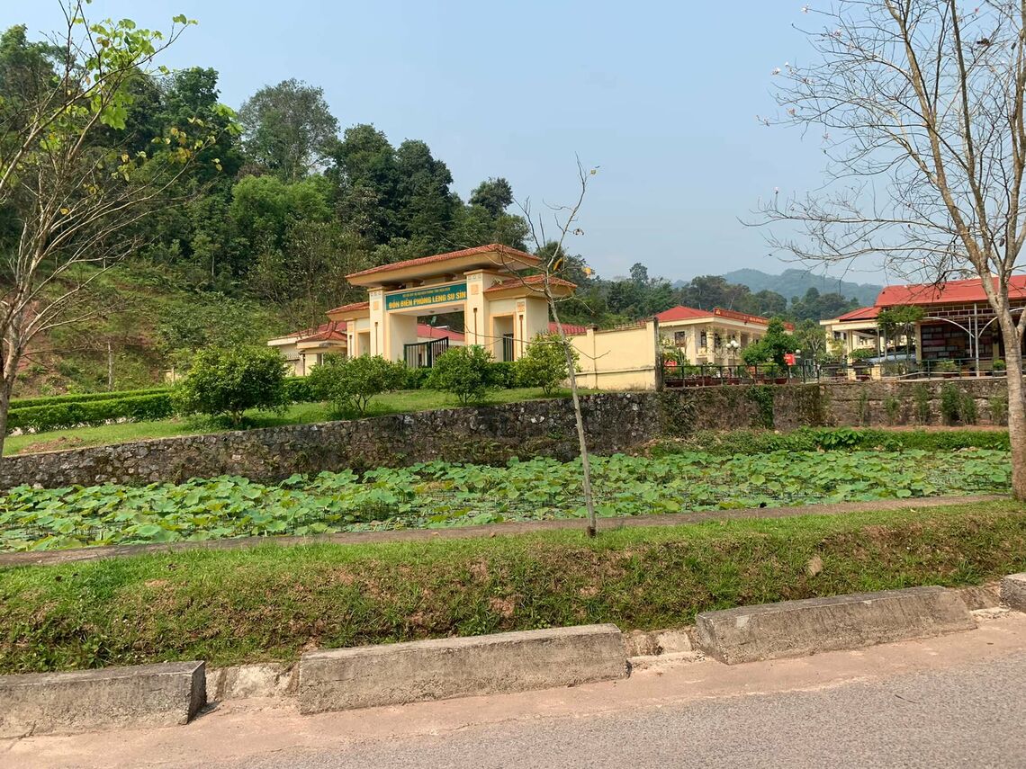 Đồn biên phòng 317 (Ảnh: fb. Hồng Tây)