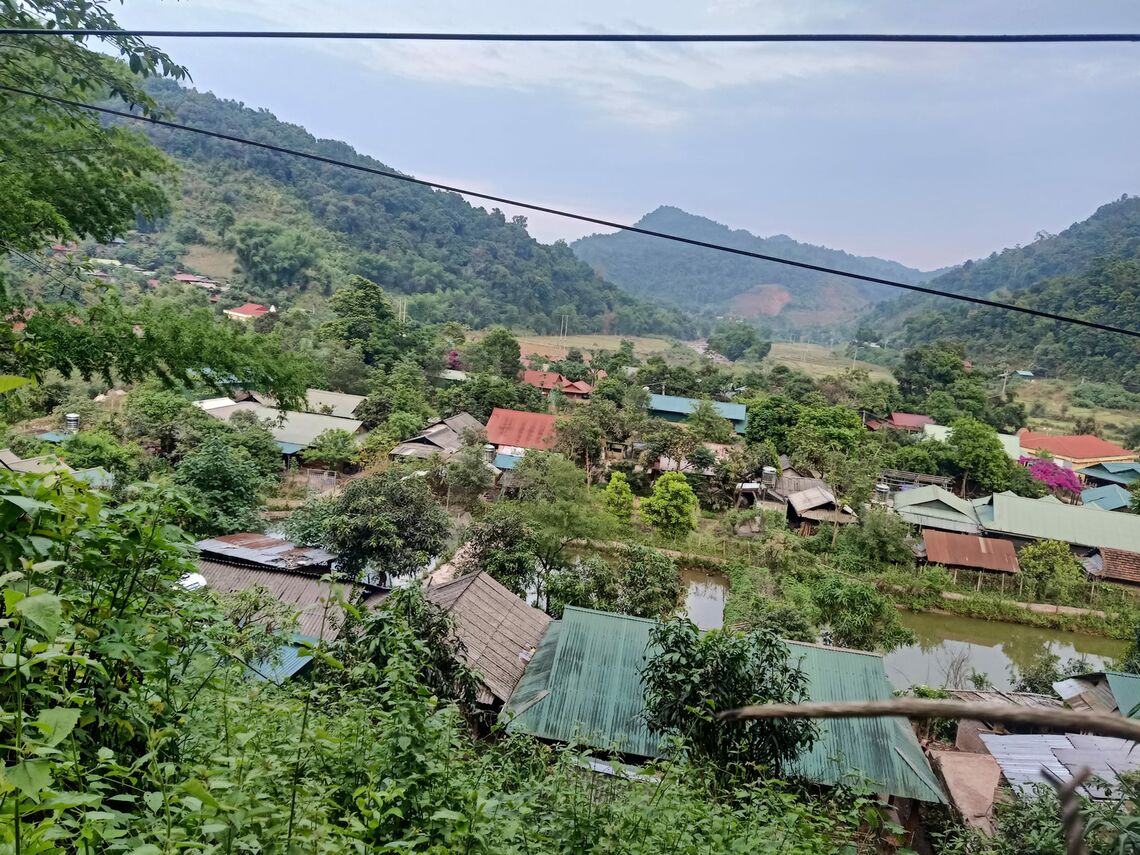Bản làng A Pa Chải (Ảnh: fb. Hà Nhì Già Ploximang)