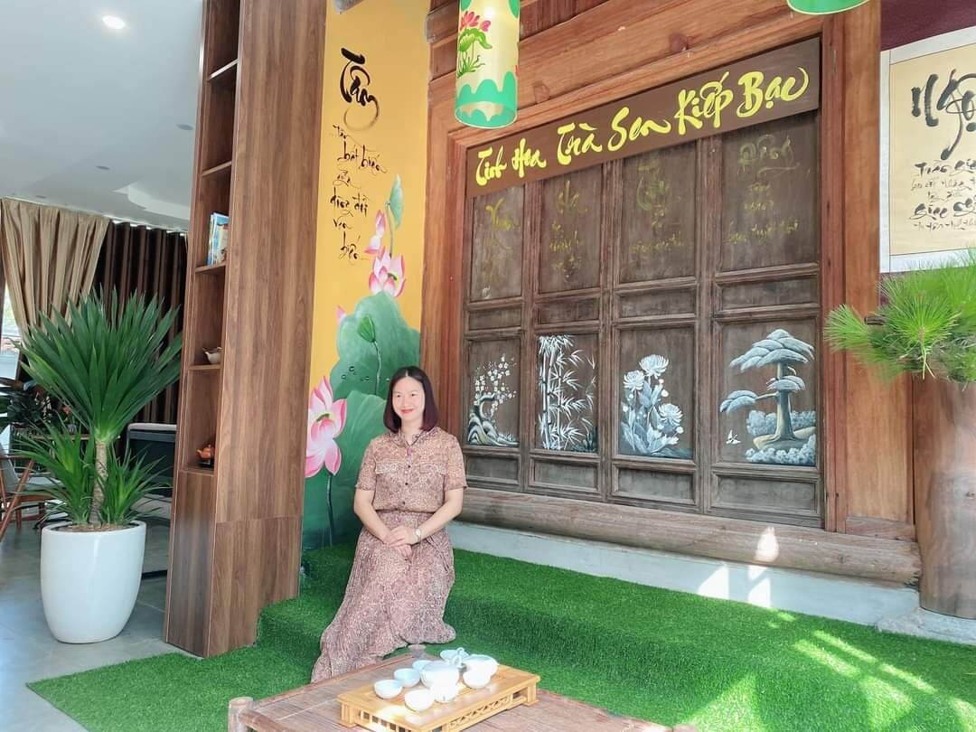 Trà sen Kiếp Bạc. Ảnh: Fb. Côn Sơn-Kiếp Bạc