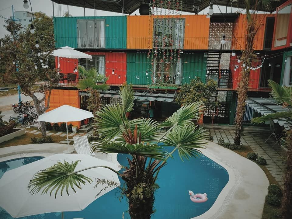 (Ảnh: fb Rainbow Container Hotel - Cửa Lò)