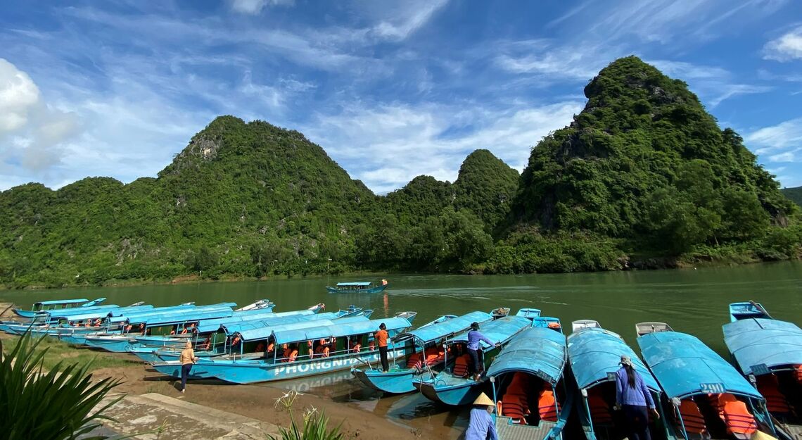 Phong cảnh tại Phong Nha - Kẻ Bàng (Ảnh: fb. Phong Nha - Kẻ Bàng)