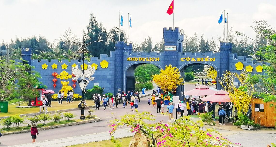 Ảnh: Fb.Khu du lịch Cửa Biển-Seagate Park