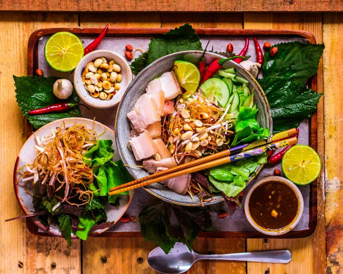 Bún mắm nêm Huế - Ảnh: Sưu tầm