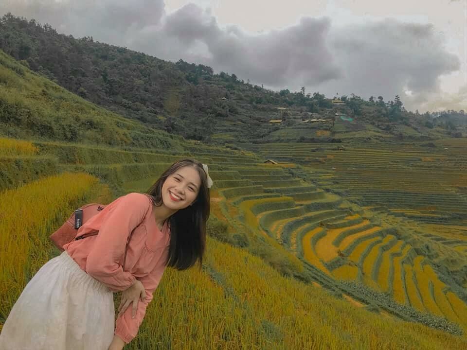 đồi Mâm Xôi mùa lúa chín. Ảnh: FB@phamnhatlinh