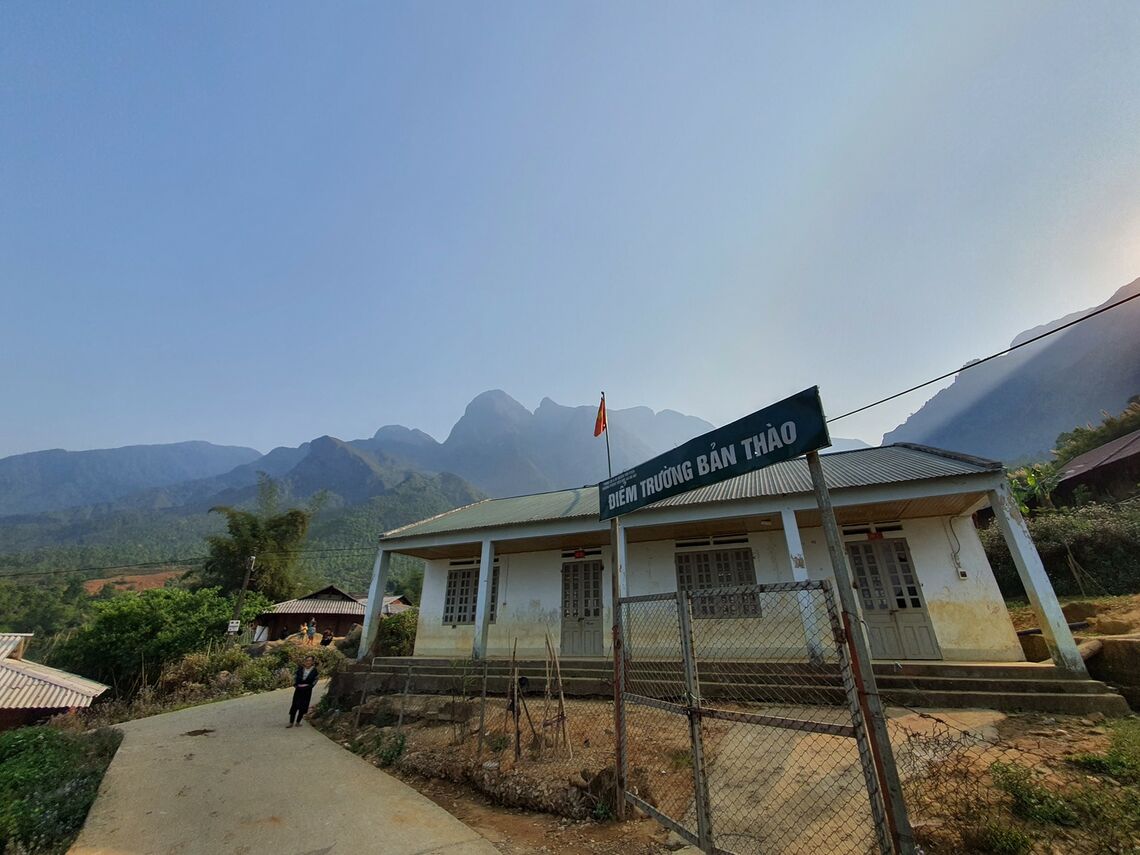 Bản Thào A (Ảnh fb. Tùng Lâm)