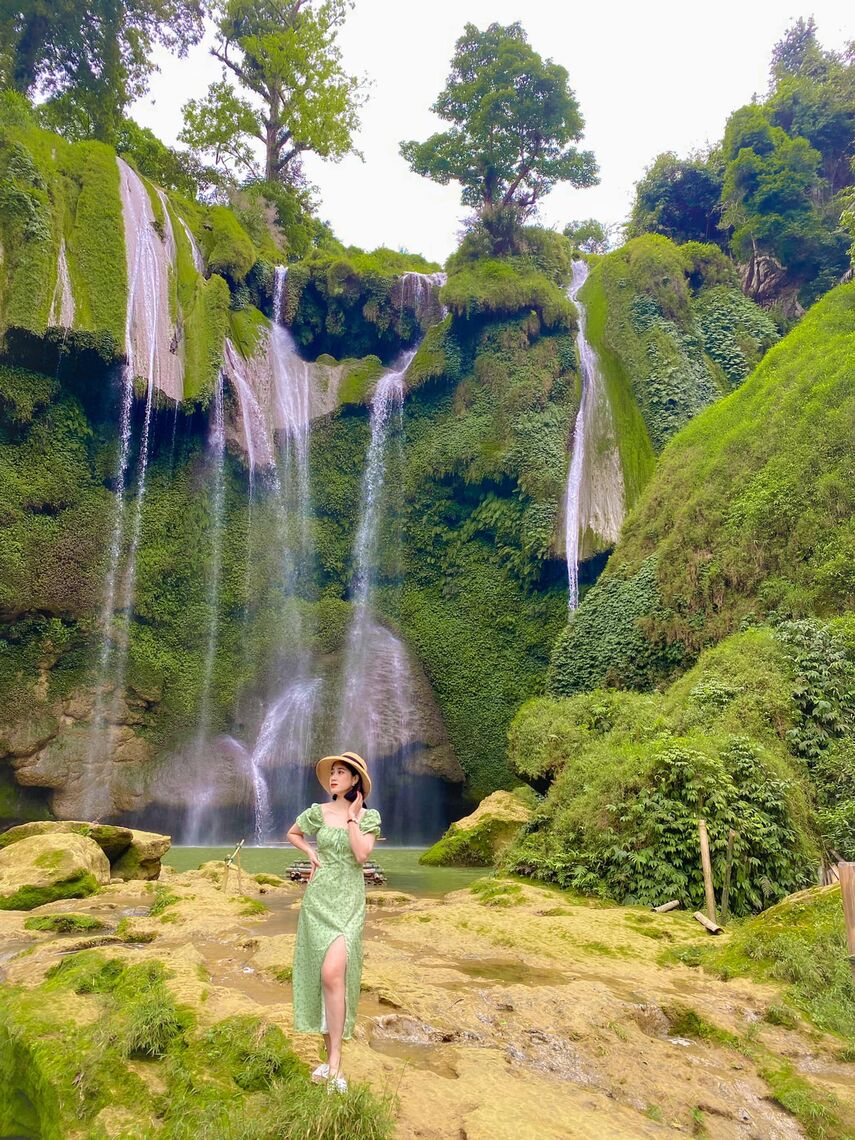 Một vẻ đẹp tự nhiên và hùng vĩ của thác Nàng Tiên. Ảnh: FB@vanpham